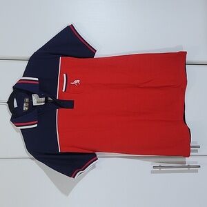 Justin Cariel Polo Shirt Size Large NWT